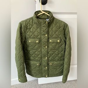 J.Crew Downtown Quilted Field Jacket - Size XS
